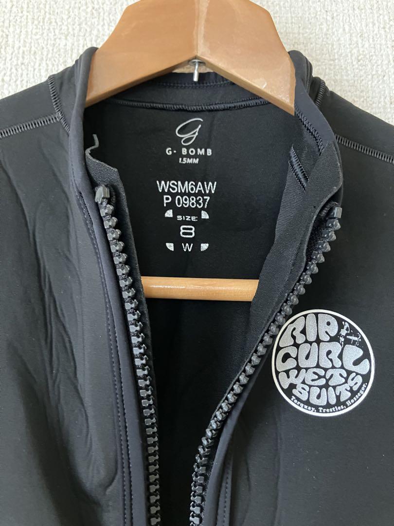 Rip Curl G-Bomb ロングジョンウェットスーツ 1.5mm サイズ8