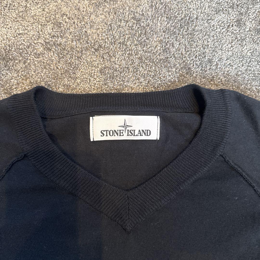 ★新品★STONE ISLAND ストーンアイランド セーター ブラック 刺繍
