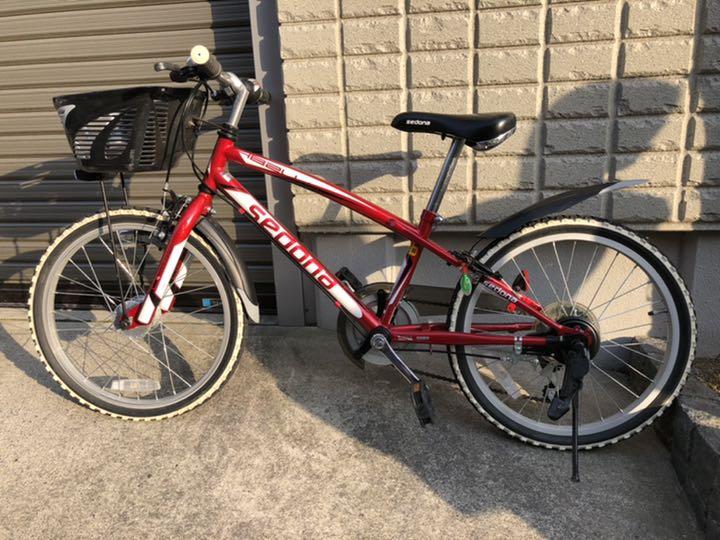 子供自転車 赤 男の子 20インチ