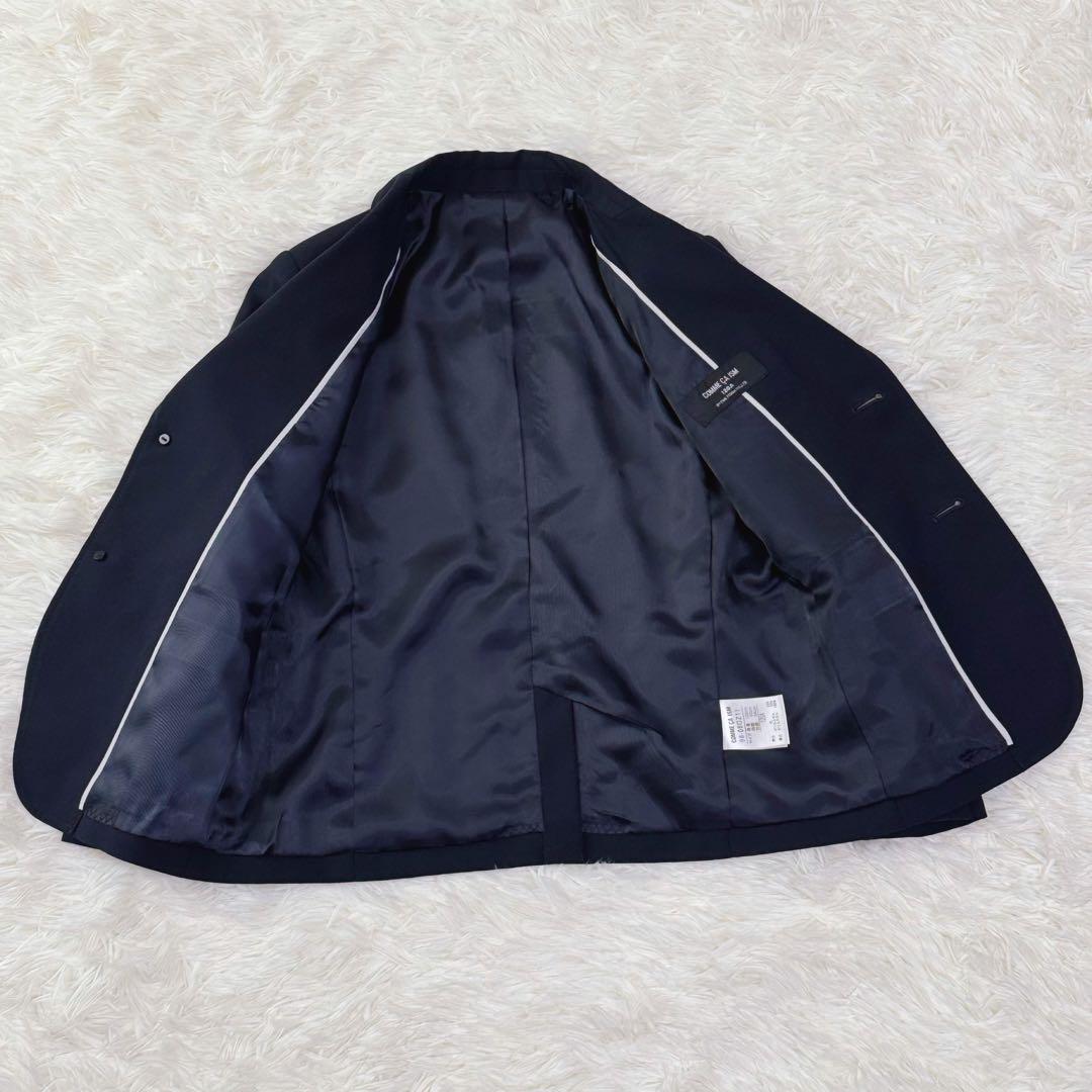 【極美品】コムサイズム スーツ セットアップ4点 男の子 金ボタン紺ブレ 120