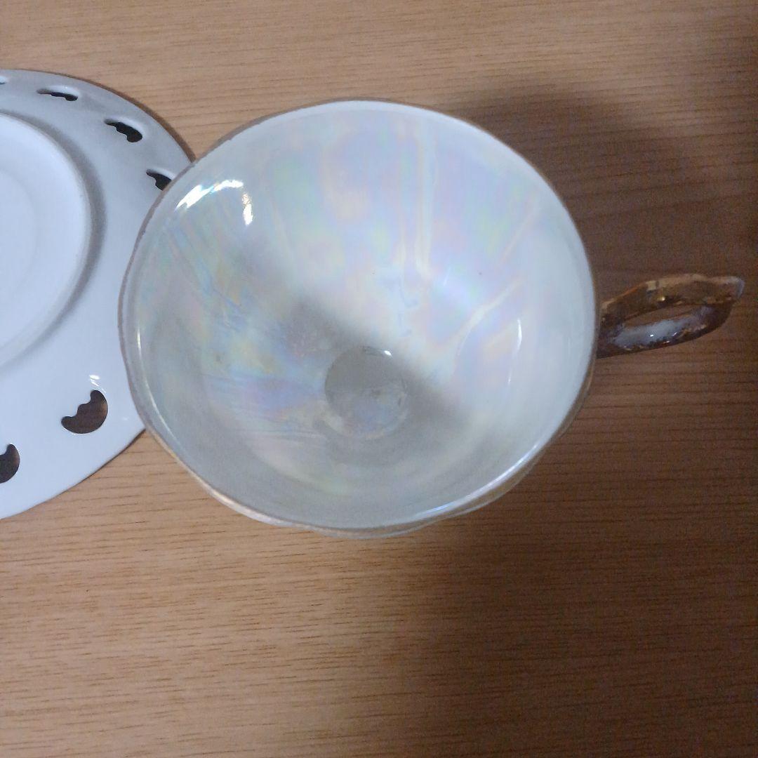 レトロカップソーサー5客セット