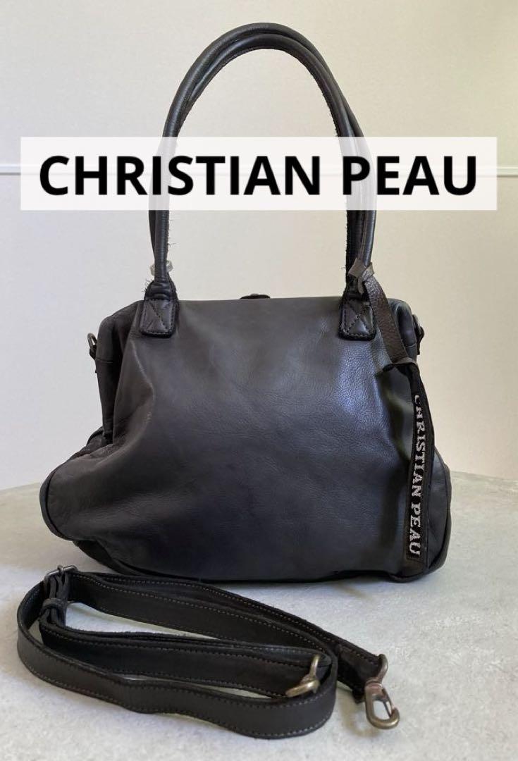 CHRISTIAN PEAU / クリスチャンポー 2WAY レザーショルダー