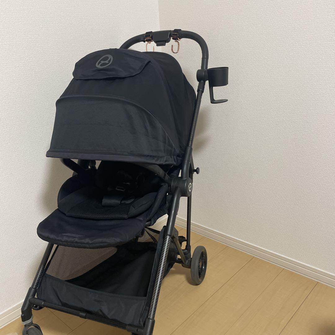 【✨スピード発送✨】cybex メリオカーボン 2022 付属品完備　ベビーカー
