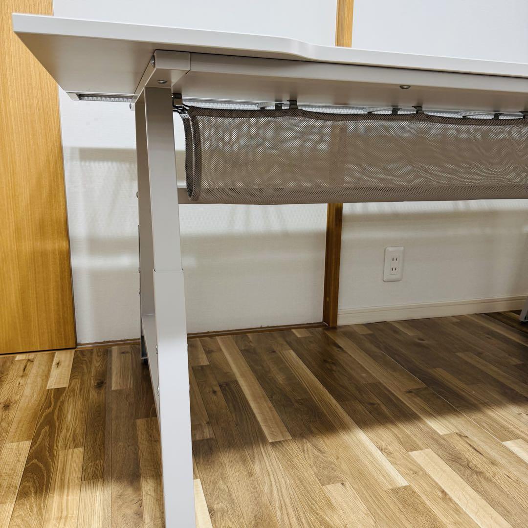 送料出品者負担 美品 IKEA ウーテスペラレ ゲーミングデスク ライトグレー
