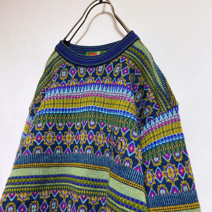 新品 デッド 90s OLD KENZO ヴィンテージ ニット セーター