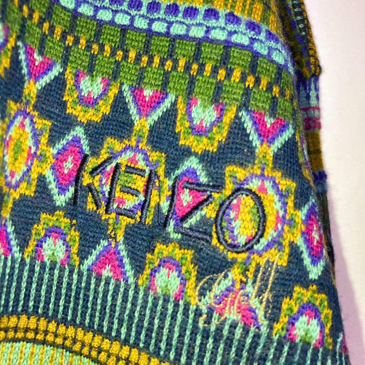 新品 デッド 90s OLD KENZO ヴィンテージ ニット セーター