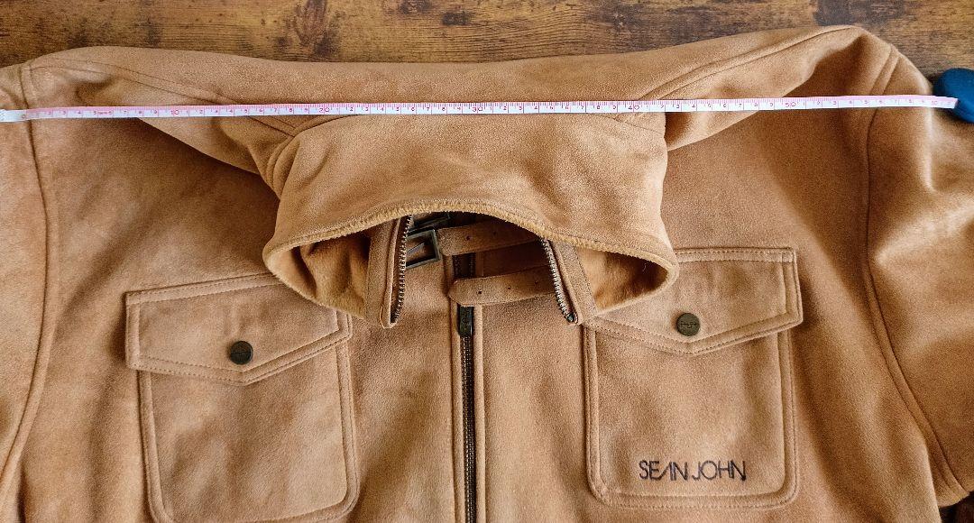 Sean John XL メンズ スエード調 ジャケット ティンバーカラー