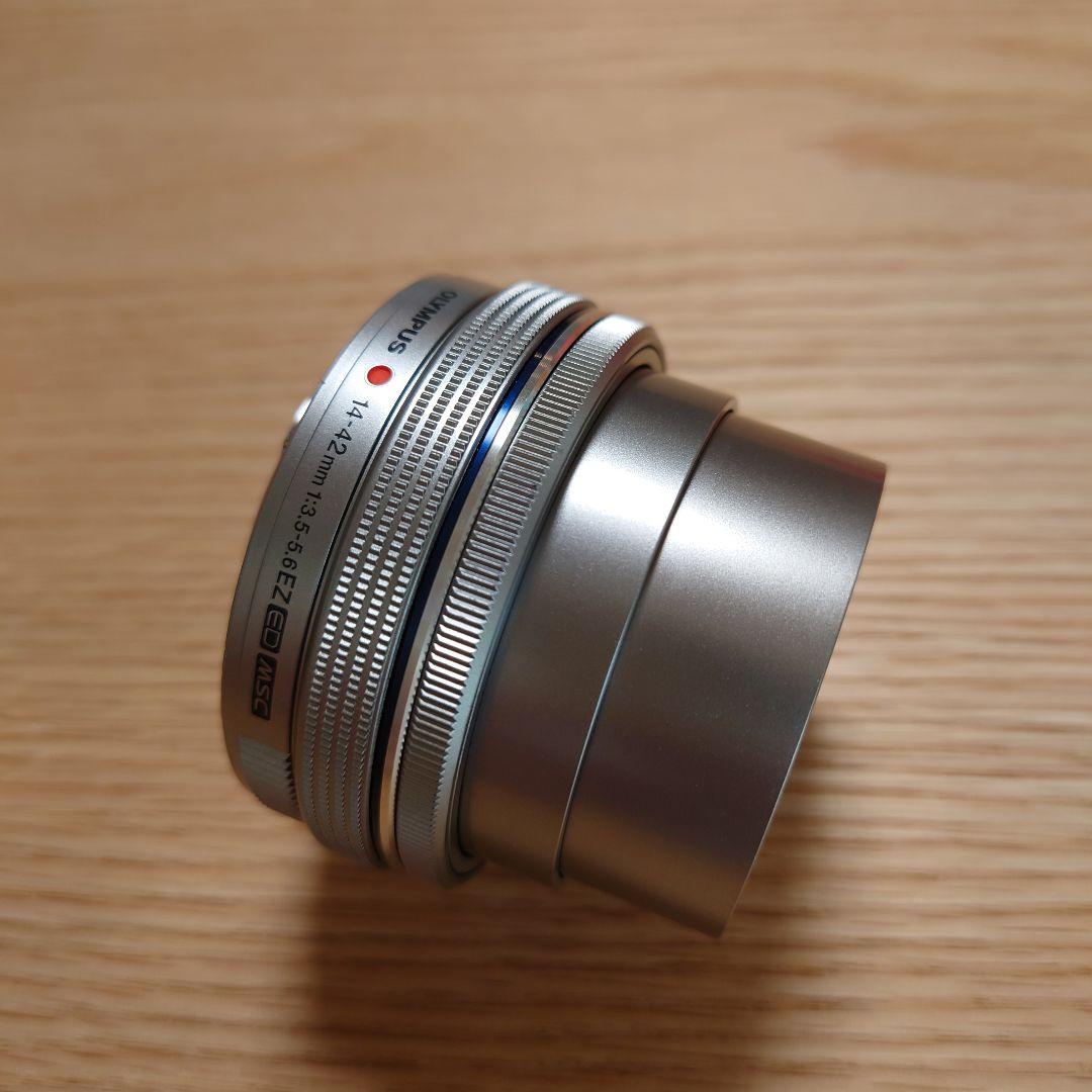 ★値下げ中★　オリンパス　ミラーレス一眼　レンズ　14-42 EZ ③ Amazon | OLYMPUS 標準ズームレンズ M.ZUIKO DIGITAL ED 14-42mm