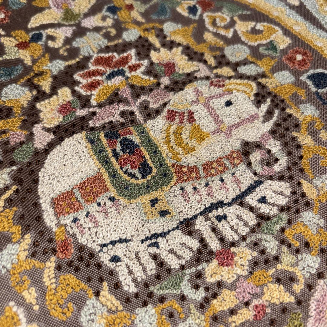 相良刺繍 袋帯