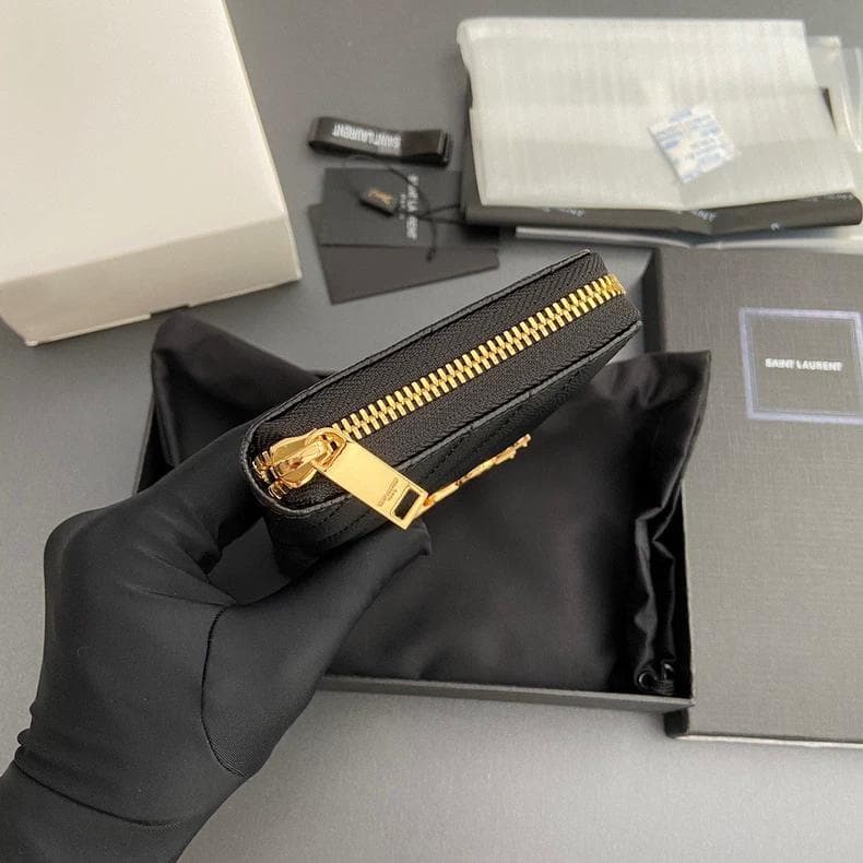 サンローラン ブラック長財布