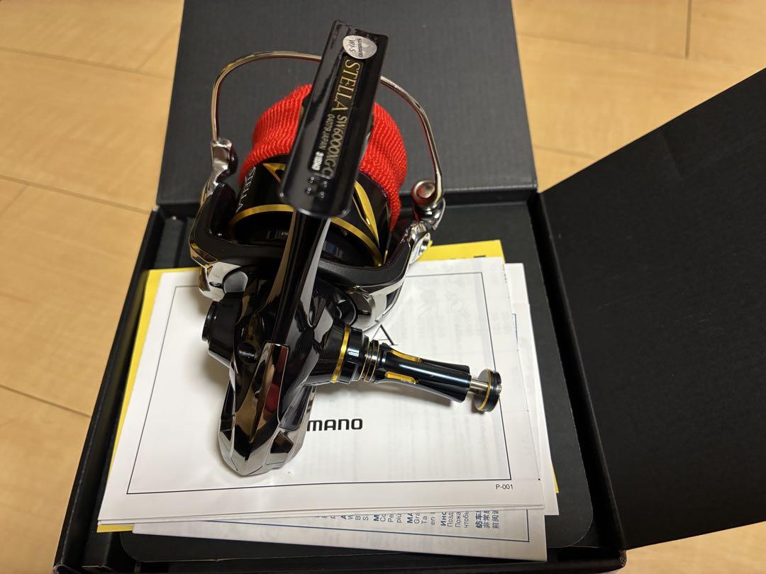 20ステラSW6000XG 未使用品　リールスタンド、リールケース、他の付属品