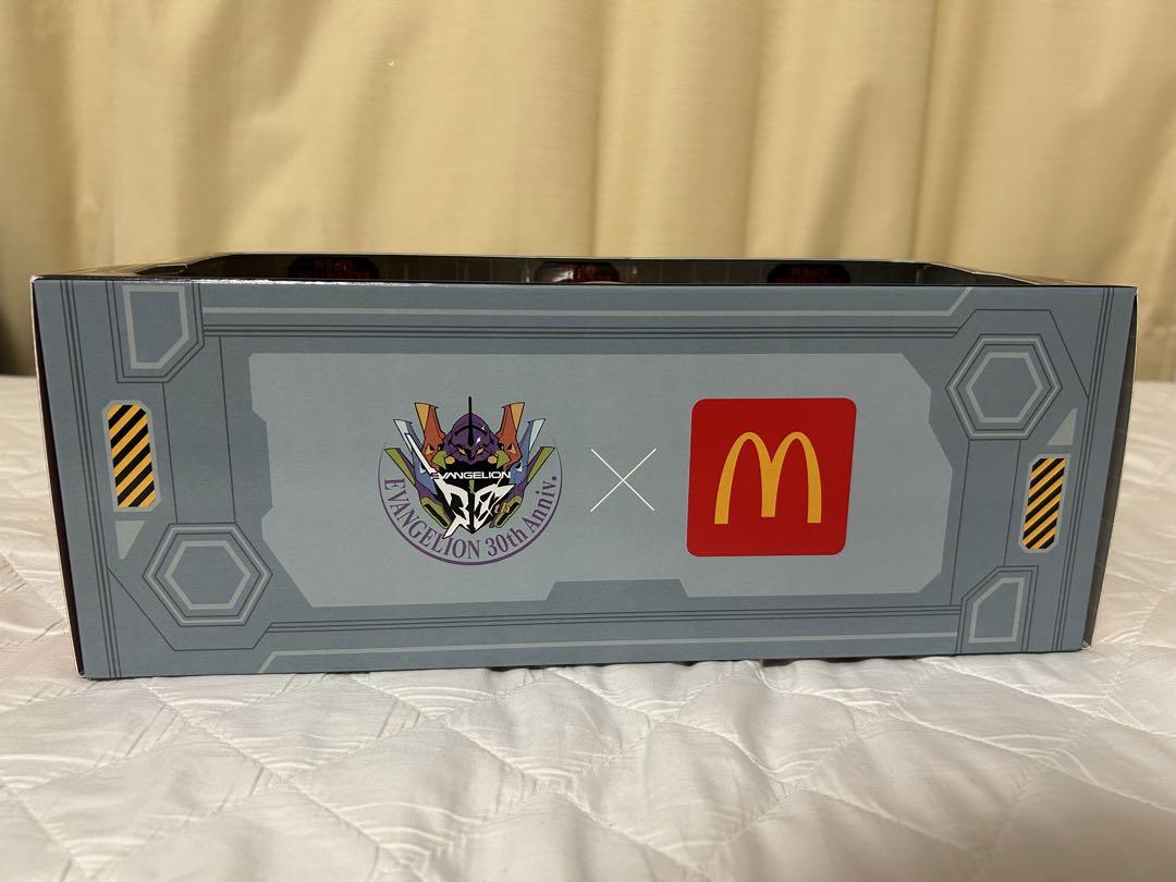 【1セット無料券＋α付き】マクドナルド×エヴァンゲリオンフィギュア