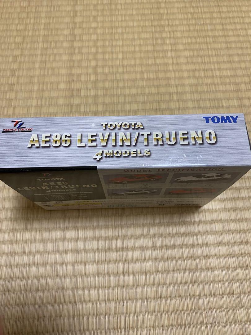 トミカリミテッド AE86 LEVIN/TRUENO 4モデル