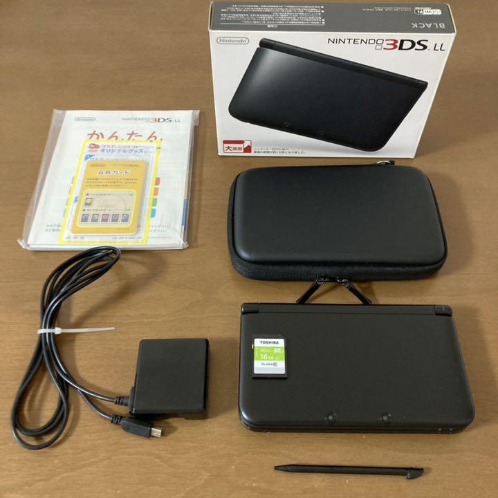 36%割引ブラック系品質が完璧 【美品】3DSLL 本体、付属品、16GB SD ...