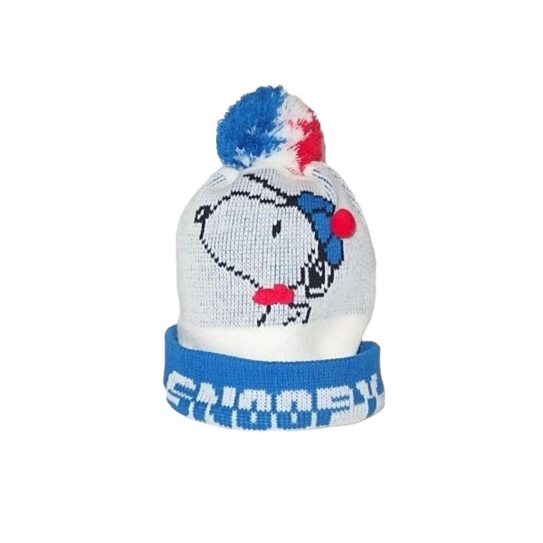 ▪️80's SNOOPY スヌーピー ビンテージ ビーニー ニット帽