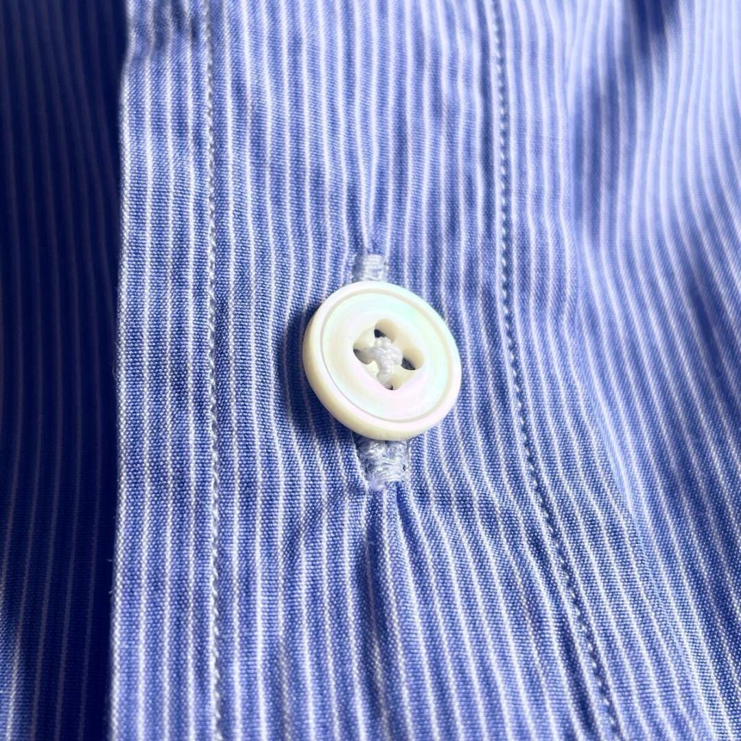 サルヴァトーレピッコロ×エディフィス イタリア製 バンドカラー 長袖シャツ XL