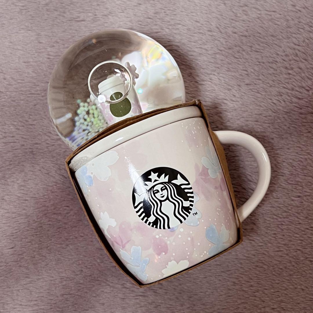 STARBUCKS♢SAKURA スノードームカップ