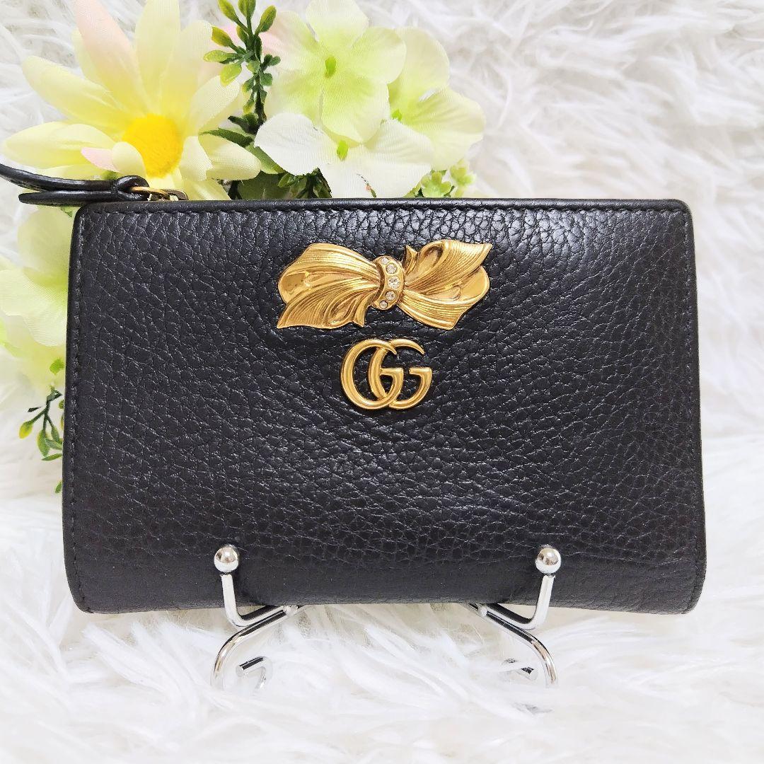 マーモントりぼん裏地花柄バイ GUCCI