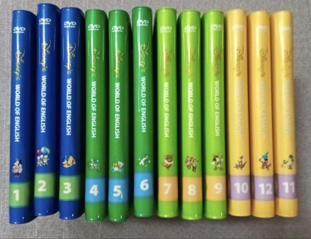英語 DVD Disney STEP by STEP 12巻セット - メルカリ