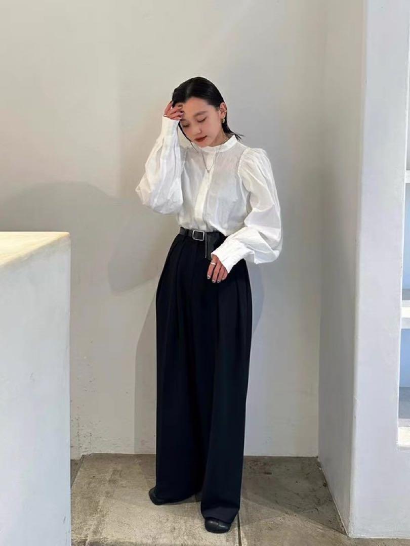 1点新品TODAYFUL Doubletuck Twill Trousers
