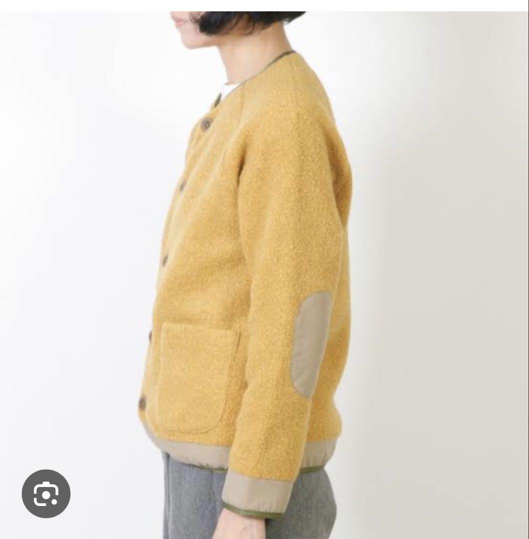MOUNTAIN EQUIPMENT ウールボアカーディガン