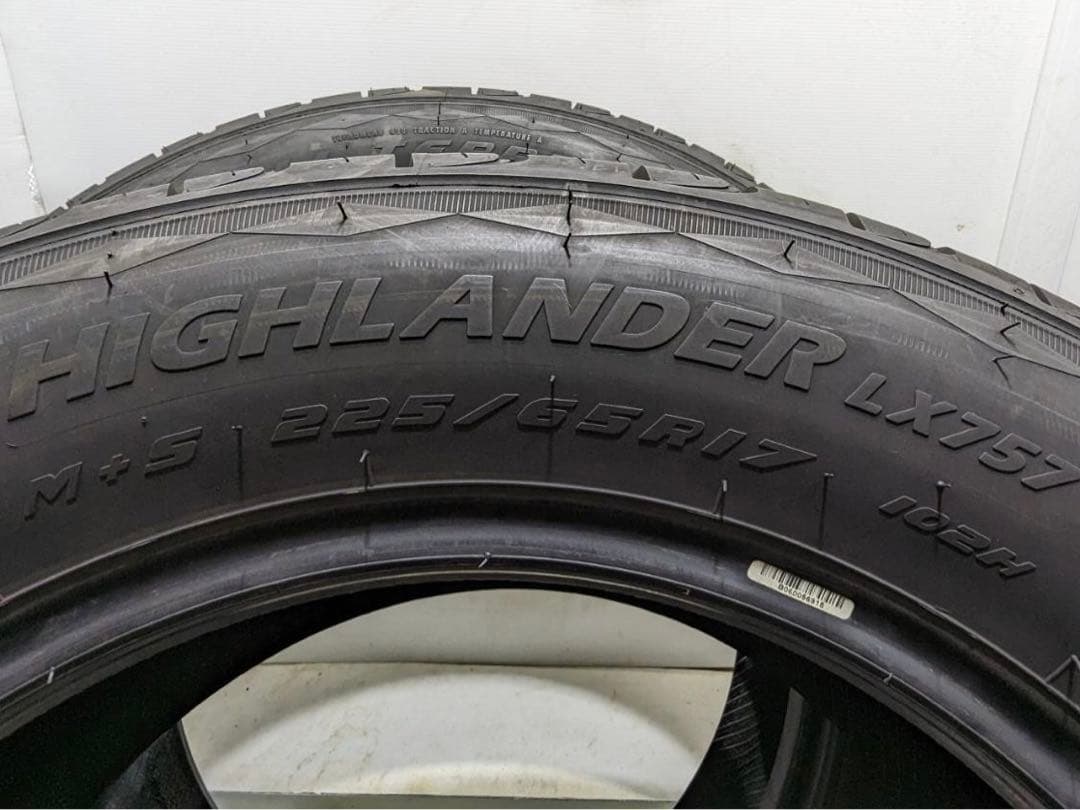 週間売れ筋 ZEXTOUR□LX757□225/65R17□オールテレーン□2021年□4本