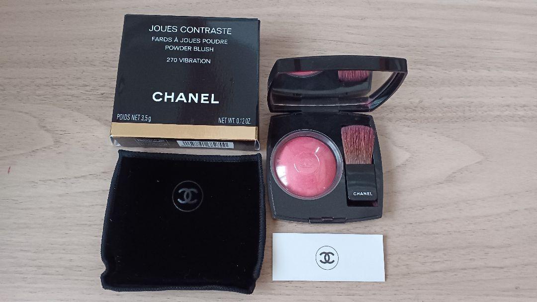 美品　CHANEL　チーク　270　ジュコントゥラスト