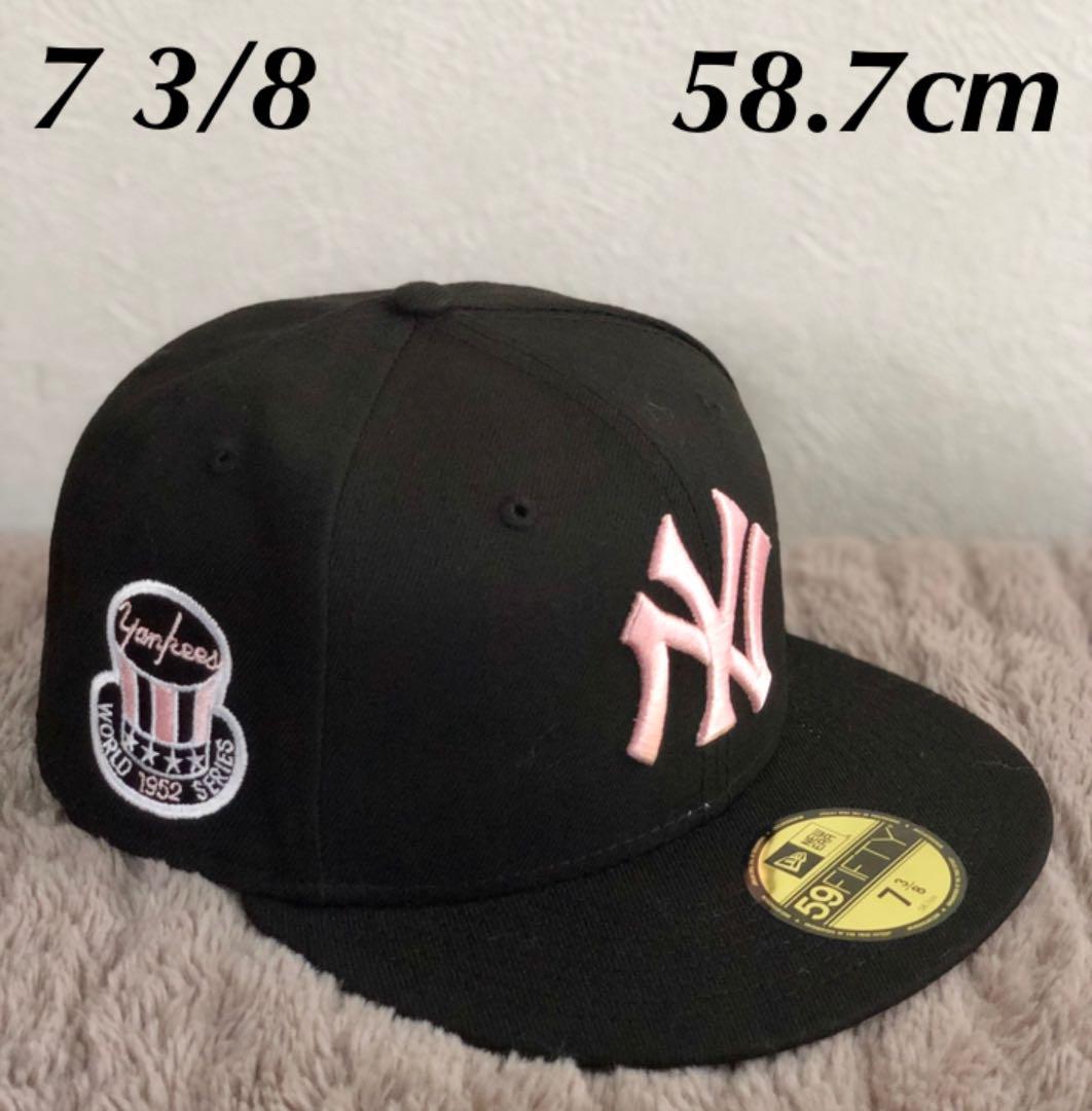 NEW ERA NEW YORK YANKEES ニューエラ キャップ 海外限定 - www の正規 海外別注!カスタム!NEWERAのキャップ!3/8 ニューヨークヤンキース キャップ