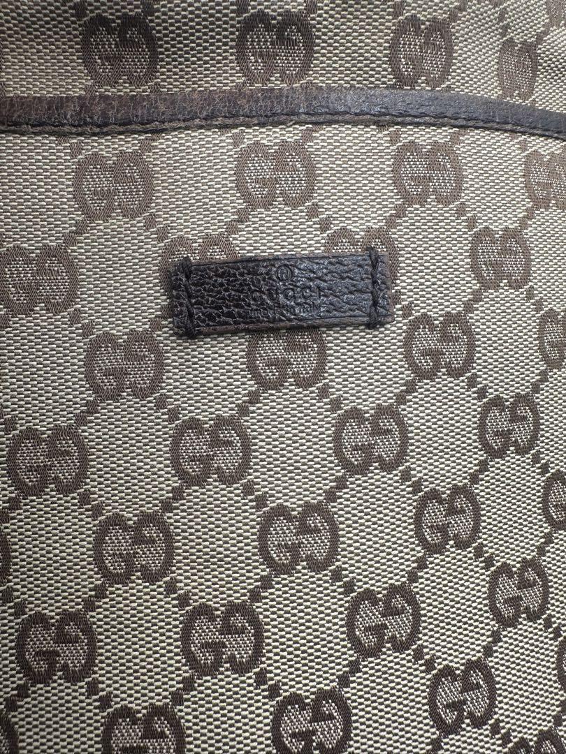 Gucci GGパターン メッセンジャーバッグ ベージュ キャンバス