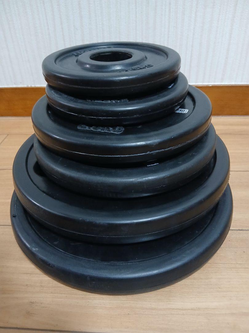 IVANKO イヴァンコ ラバー プレート。計17.5kg 穴径50mm - メルカリ