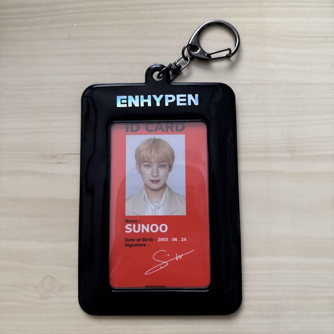 ENHYPEN manifesto FC限定 IDカード ケース トレカ ソヌ SUNOO