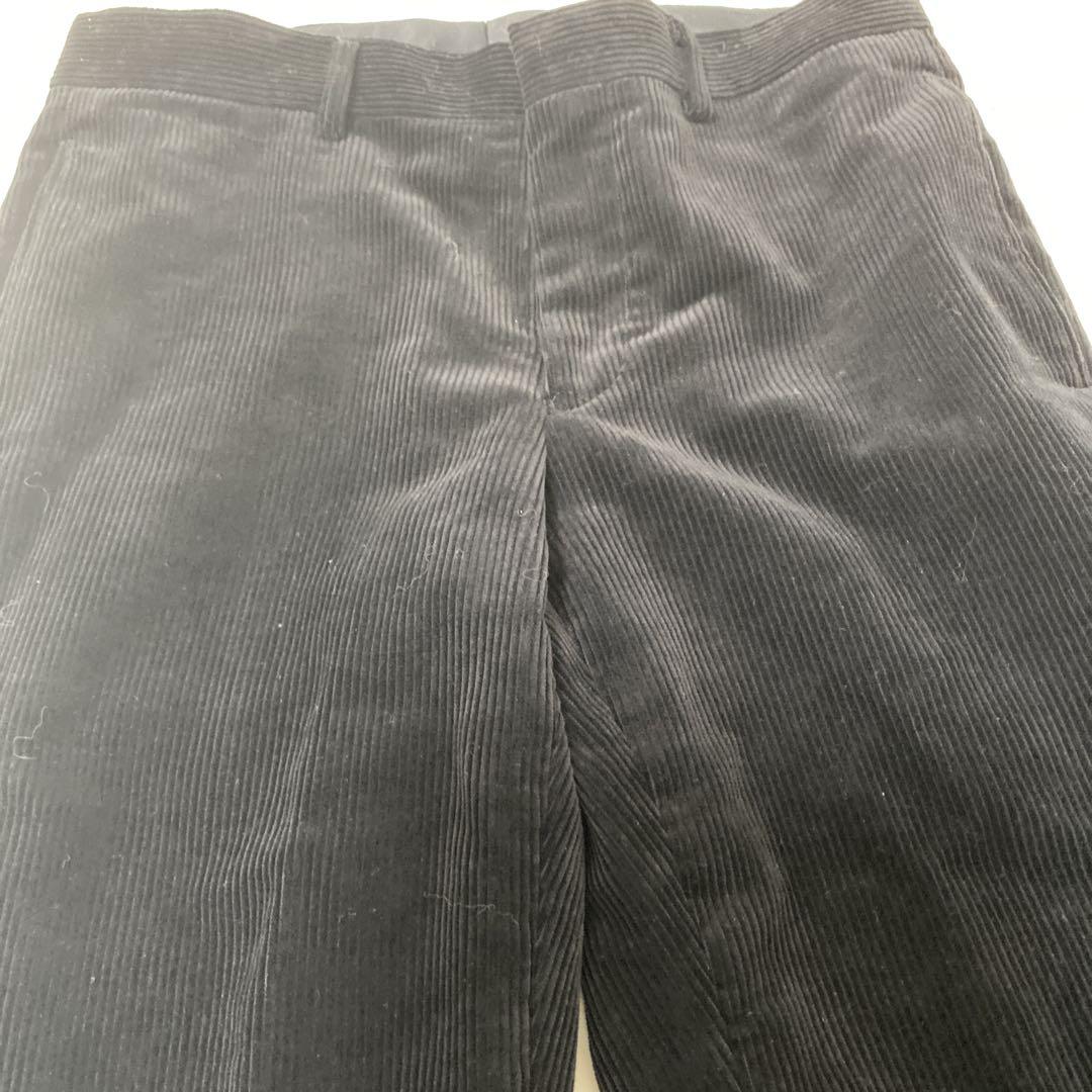 24aw COMOLI コーデュロイ パイプドステムパンツ