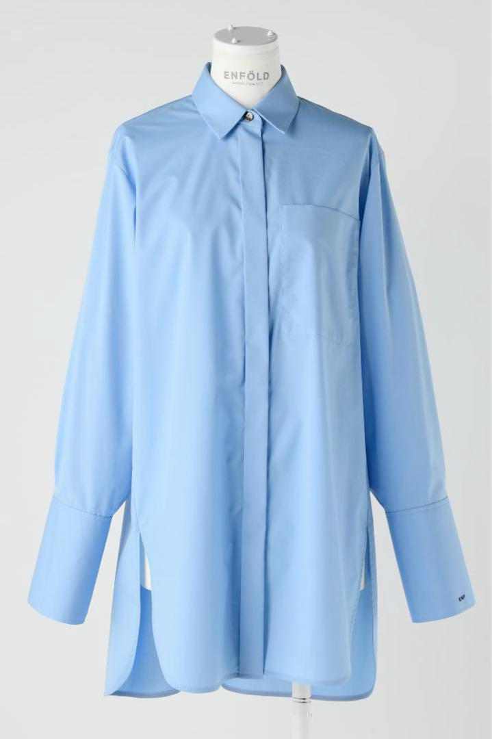【新品・紙タグ付】ENFOLDのSTANDARD SHIRT