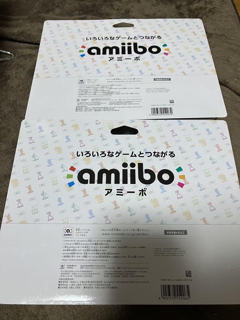 新amiibo スプラトゥーン3  シオカラーズ　テンタクルズ