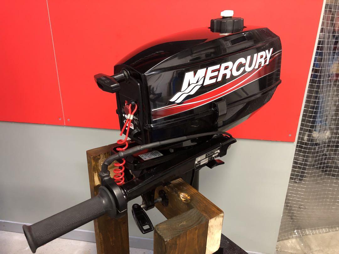 マーキュリー 2馬力船外機 スロットル化キット