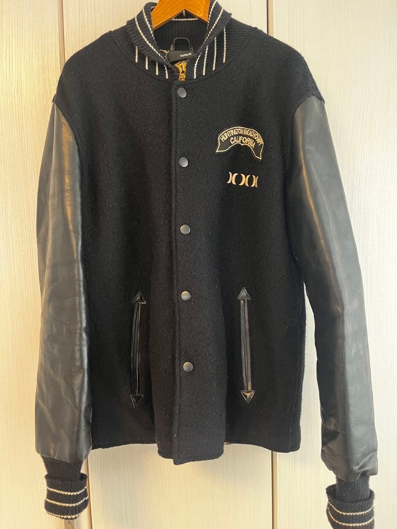 Hurley スタジャン ブラックM Hurley