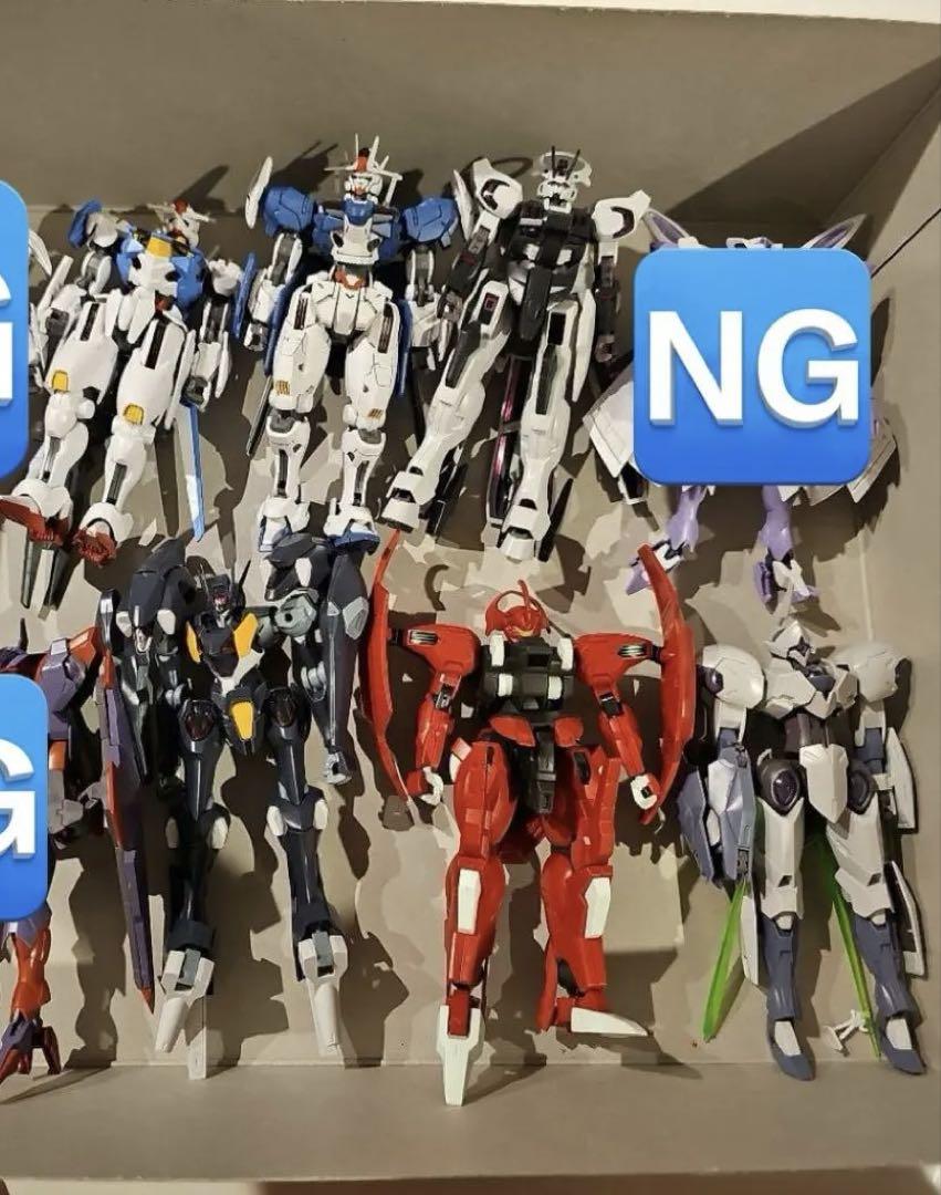 人気ショップ ガンプラ 水星の魔女 メルカリ - 7体まとめ売り ジャンク ロボット