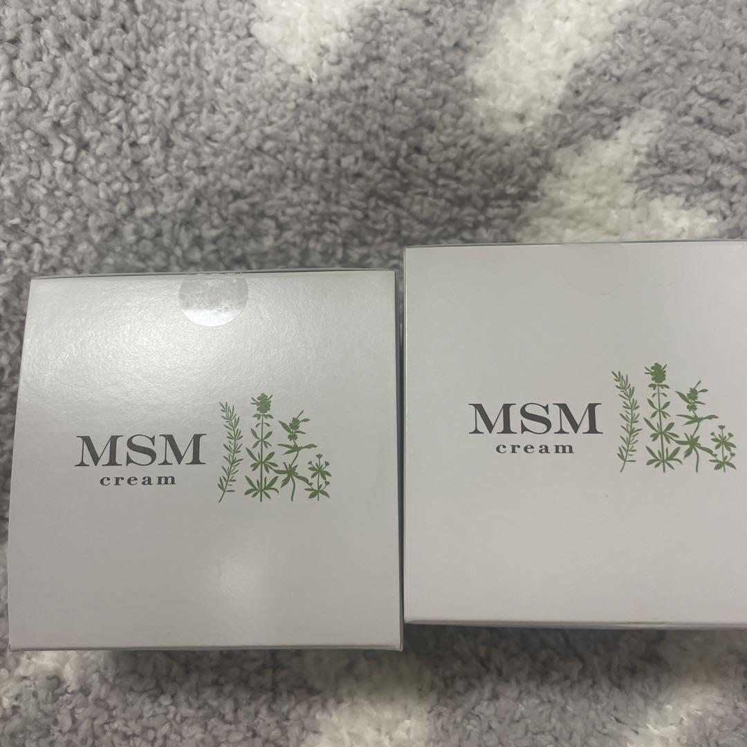 ハルメクmsmクリーム 140g 2個組買う