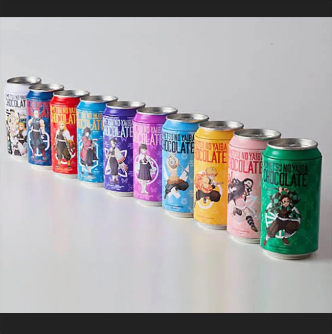 鬼滅の刃 バレンタイン ミルフィーユ チョコレート缶 BABBI 缶とシール