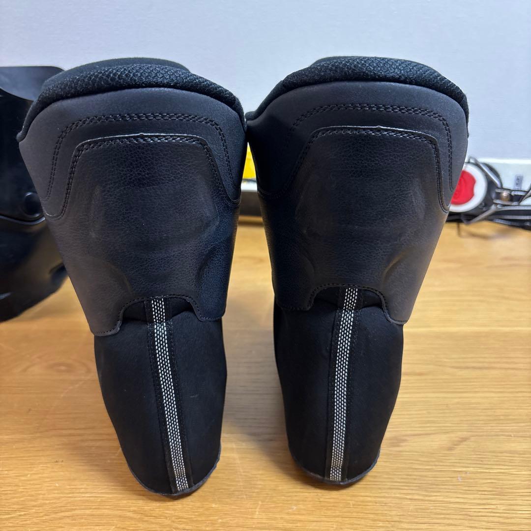 メンズ ショートスキーセット SALOMON 26cm ブーツ、ケース付 メンズ ショートスキーセット SALOMON 26cm ブーツ、ケース付