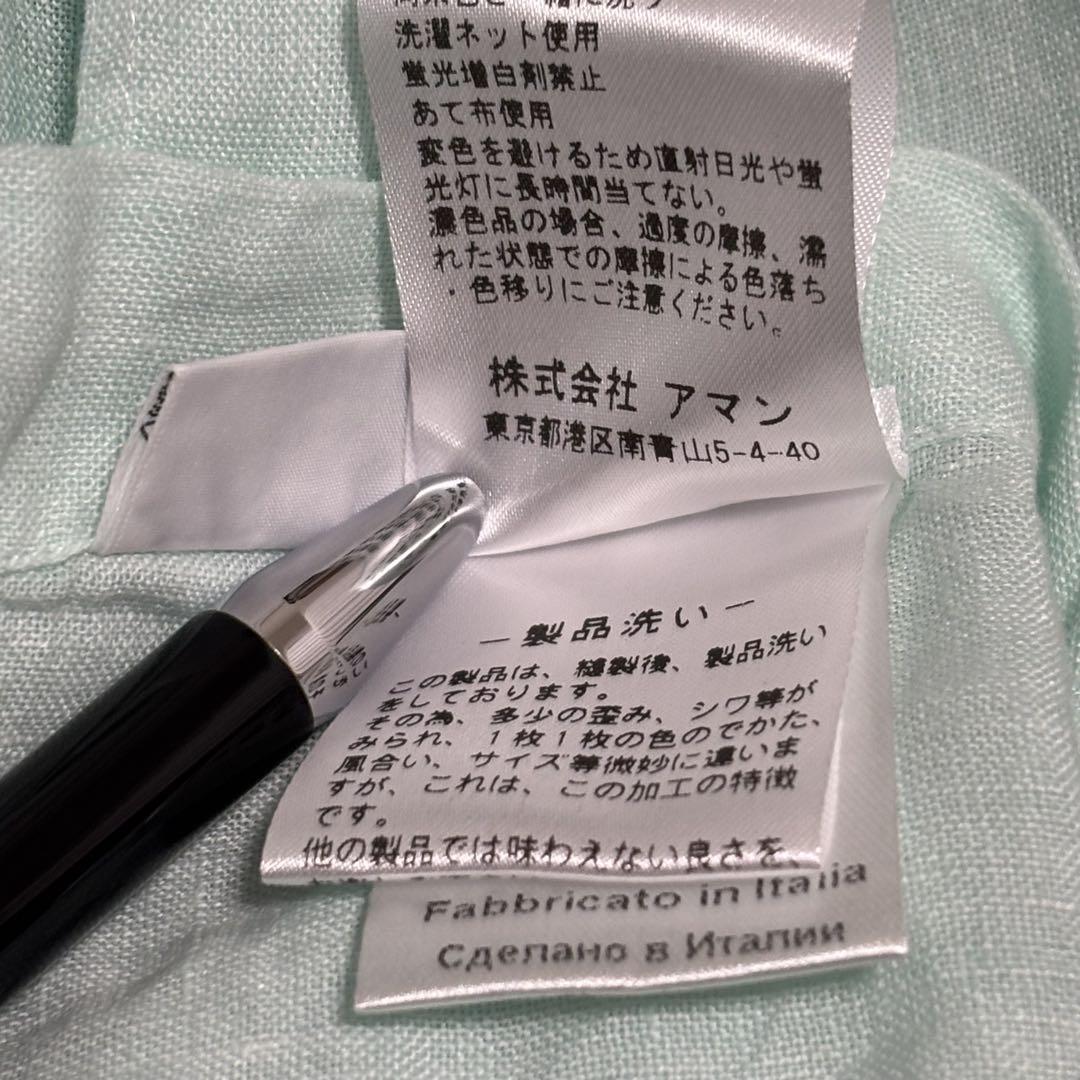 リネンシャツ M