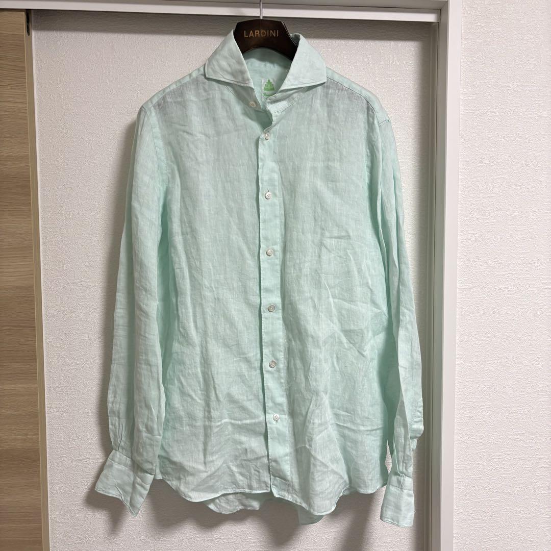 リネンシャツ M