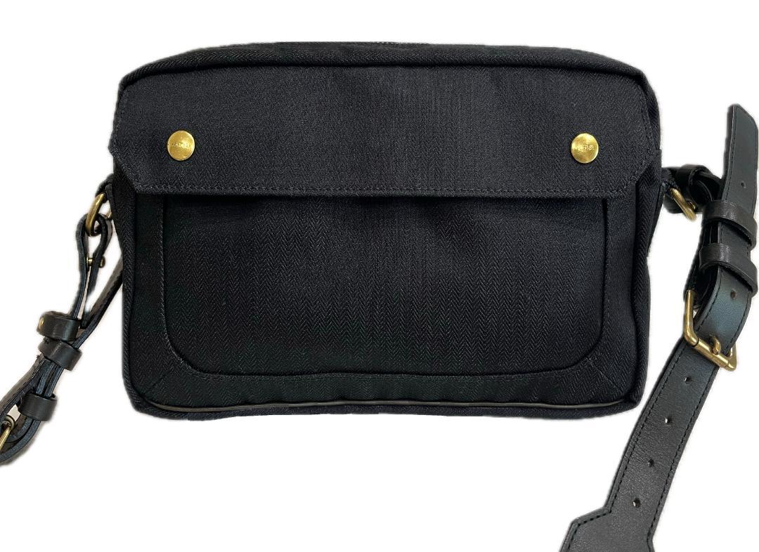 美品☆PORTER 吉田カバン ショルダーバッグ 黒☆086-04749