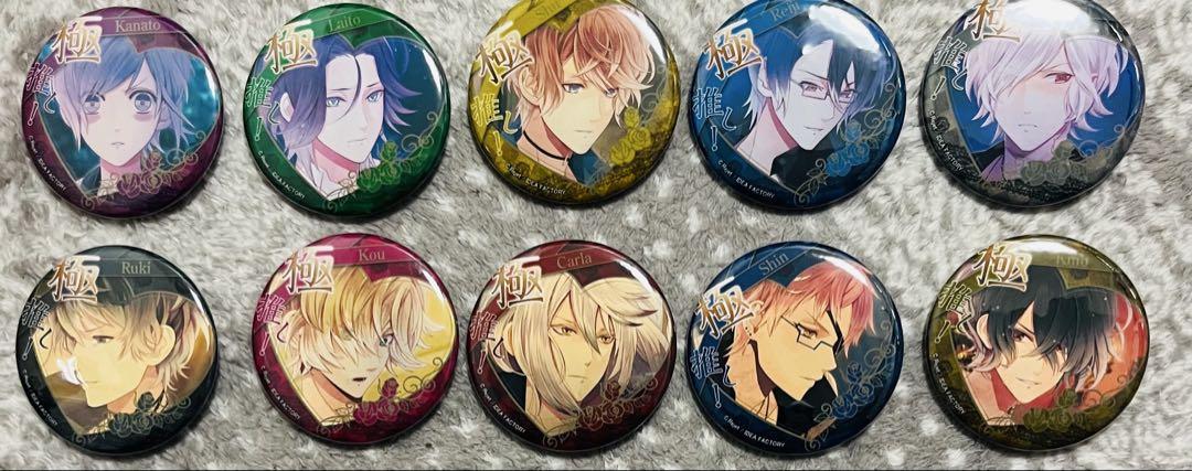 激レア　DIABOLIK LOVERS LOST EDEN 極推し缶バッジ