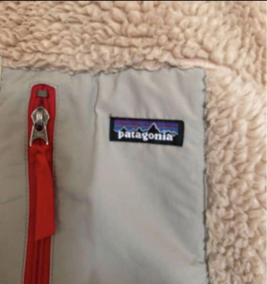 送料無料 ギフト レトロカーディガン patagonia レトロX 袖口リメイク ベージュ ジャケット・アウター