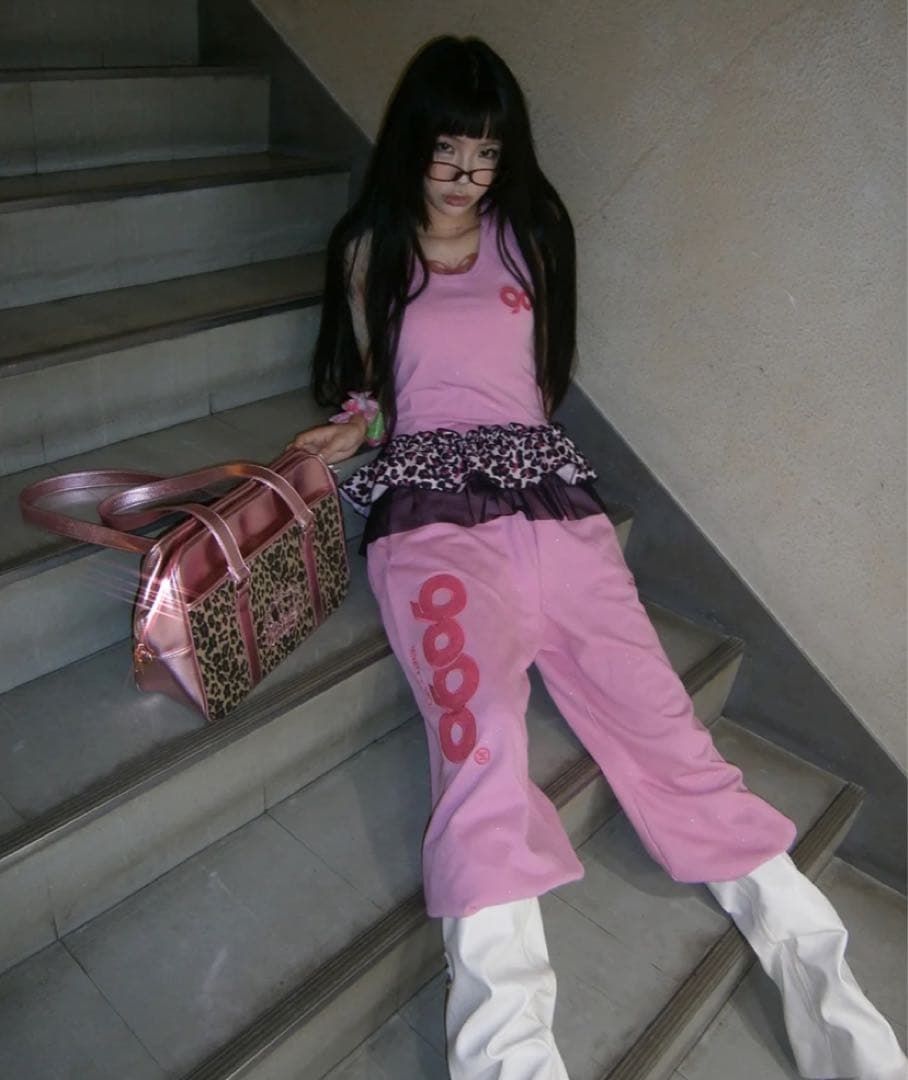 OG Logo Glitter Sweat Pants OG Logo Glitter Sweat Pants