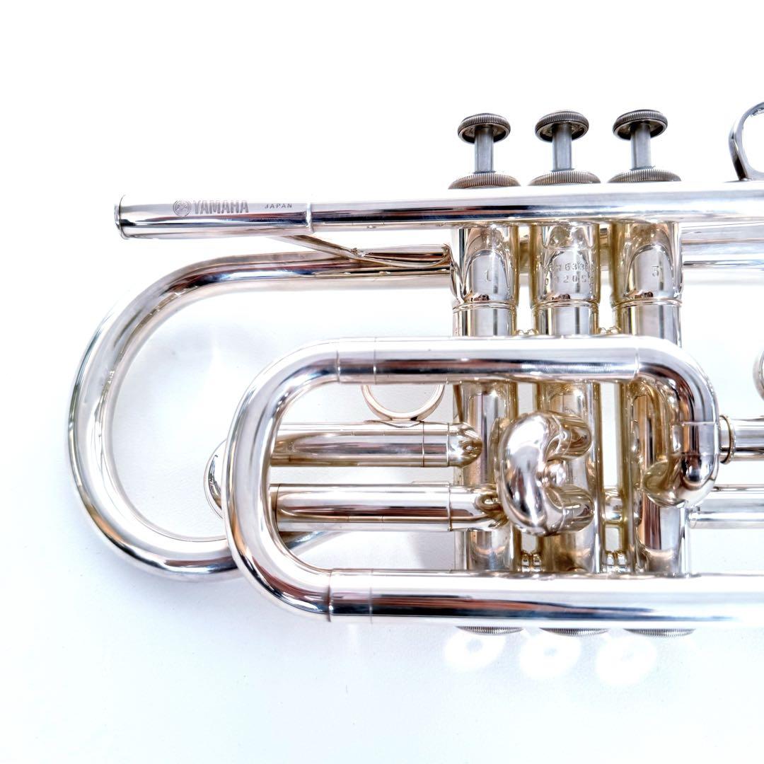 Yamaha YCR6330S Shepherd's Crook Silver Cornet Serial #202310
