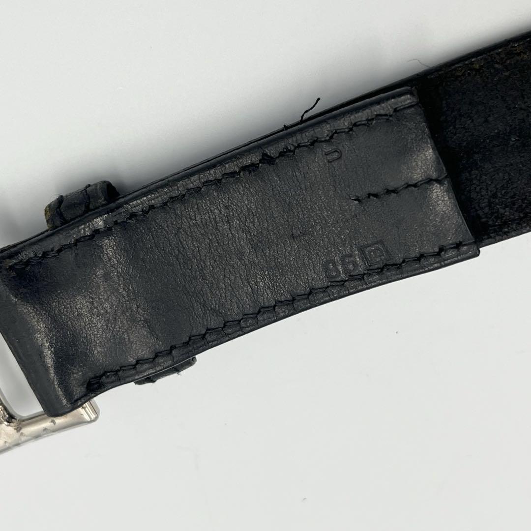 HERMES エトリヴィエール　ベルト　マルジェラ期　85 黒　メンズ