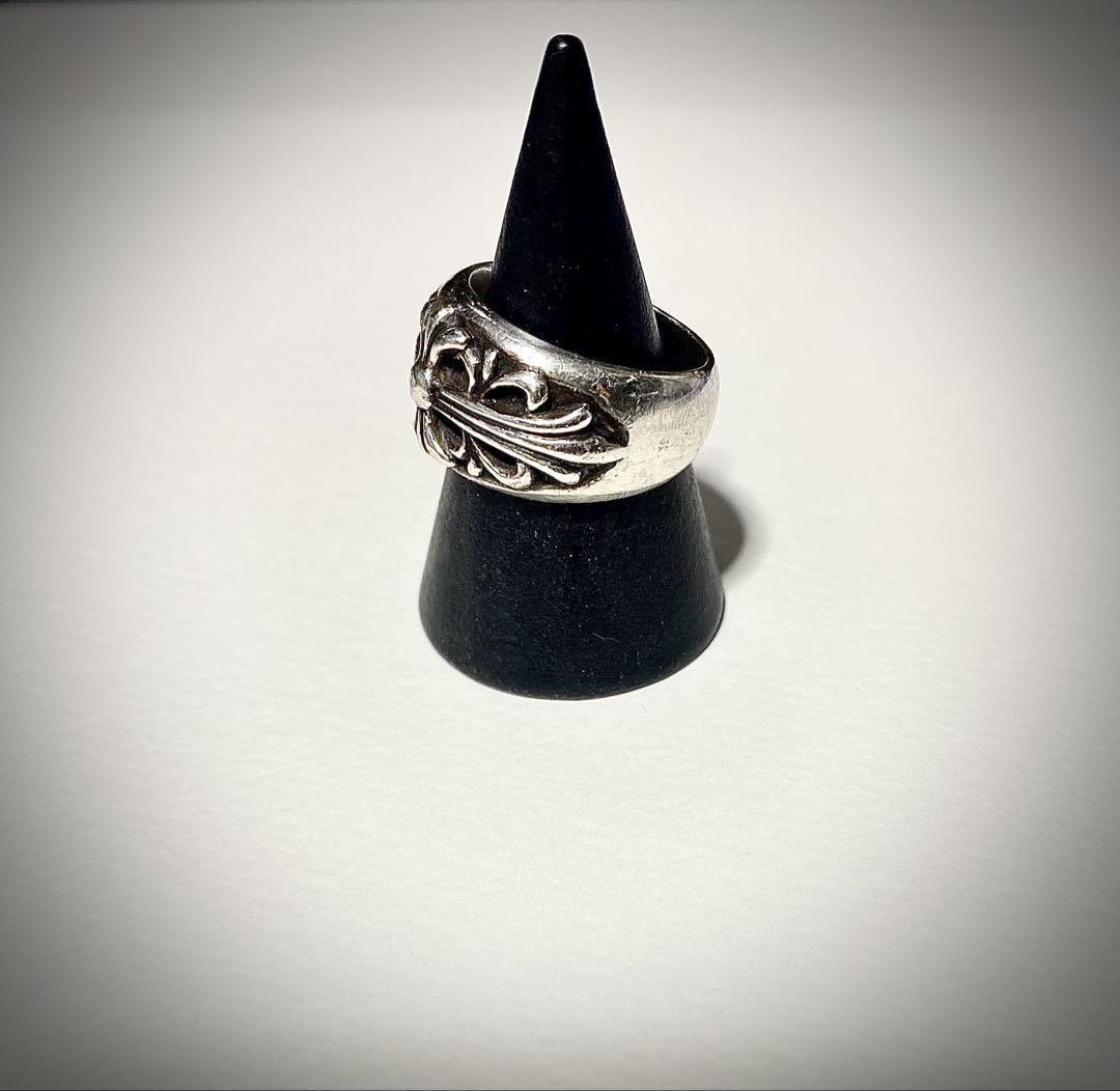 20号◇Chrome Hearts◇クロムハーツ フローラルクロス リング