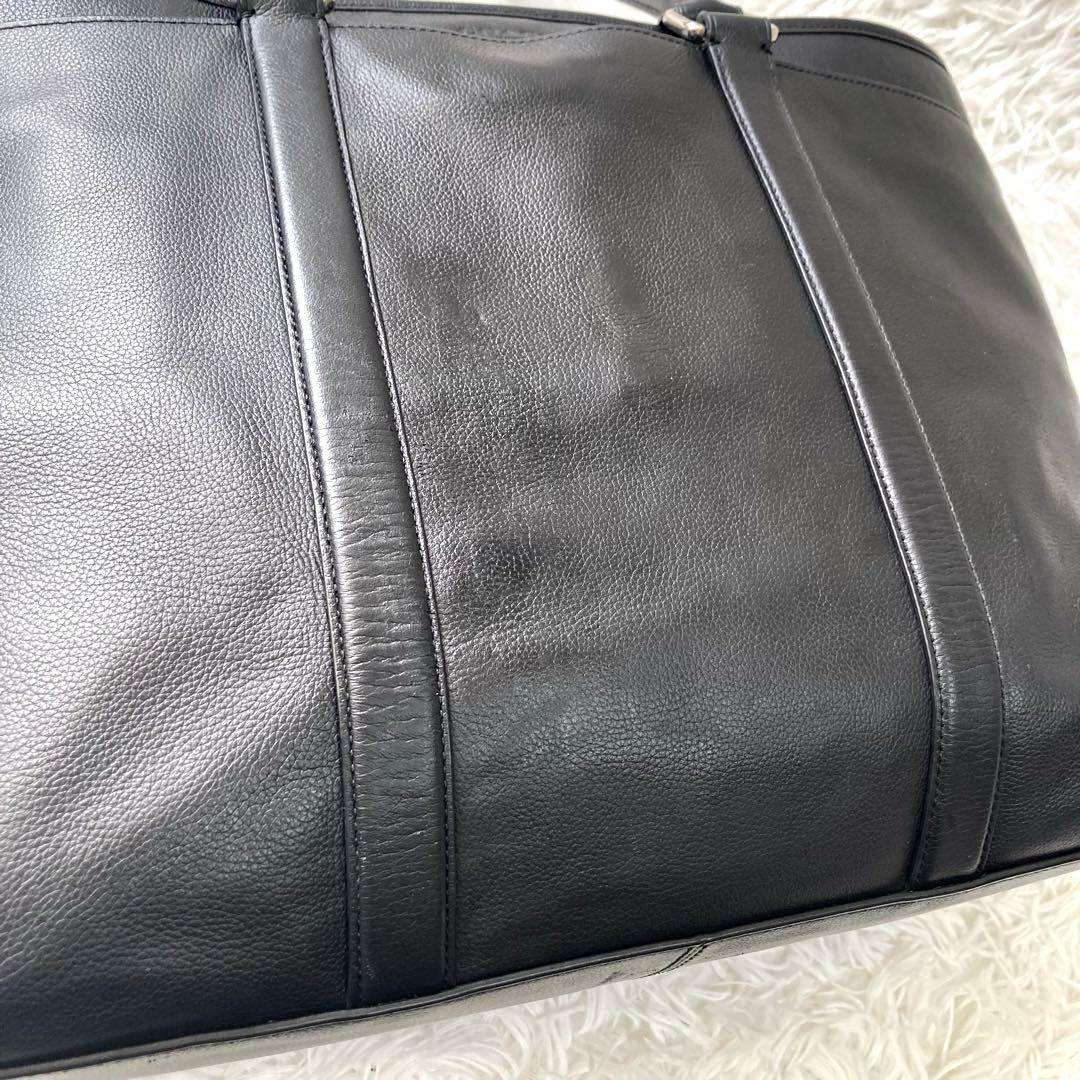 COACH コーチ 2way メトロポリタン ビジネスバッグ 黒 F54758